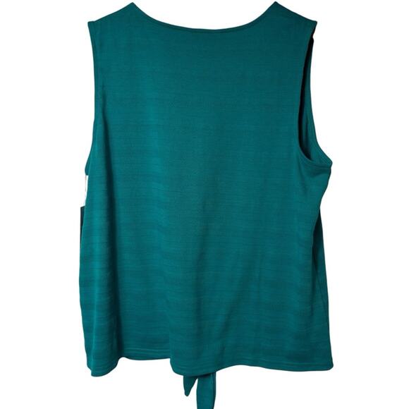 LIZ CLAIBORNE FANFARE TEAL WOMEN SIZE LARGE BRAND NEW WITH TAGS - Picture 2 of 6